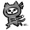 Ninja Cat Sakuramaru – LINE stickers | LINE STORE
